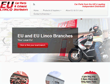 Tablet Screenshot of eu-linco.co.uk